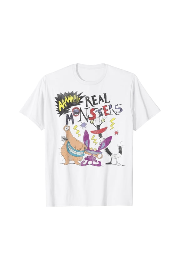 Nickelodeon Ahh Real Monsters Friends Group Shot T-Shirt