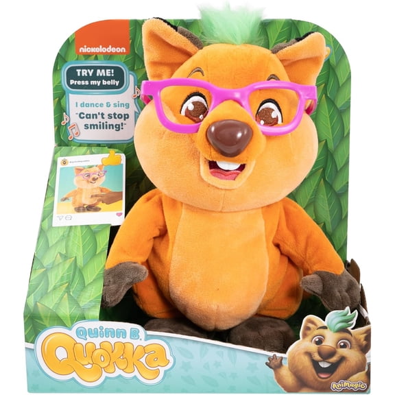 Nickelodeon Animagic Quinn B. Quokka Dancing Plush (Dances to 'Can't Stop Smiling')