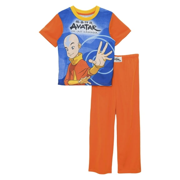 Nickelodeon Avatar Boys Pajama, 2 Piece Sleepwear Set, Avatar, Size: 6
