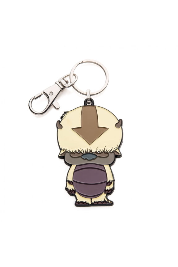 Nickelodeon Avatar: The Last Airbender Appa Chibi - Enamel Pendant Keychain - Size - 6.3cm