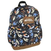 Nickelodeon Avatar The Last Airbender Character Aang Katara Appa Zuko Cartoon All Over Print Backpack 16
