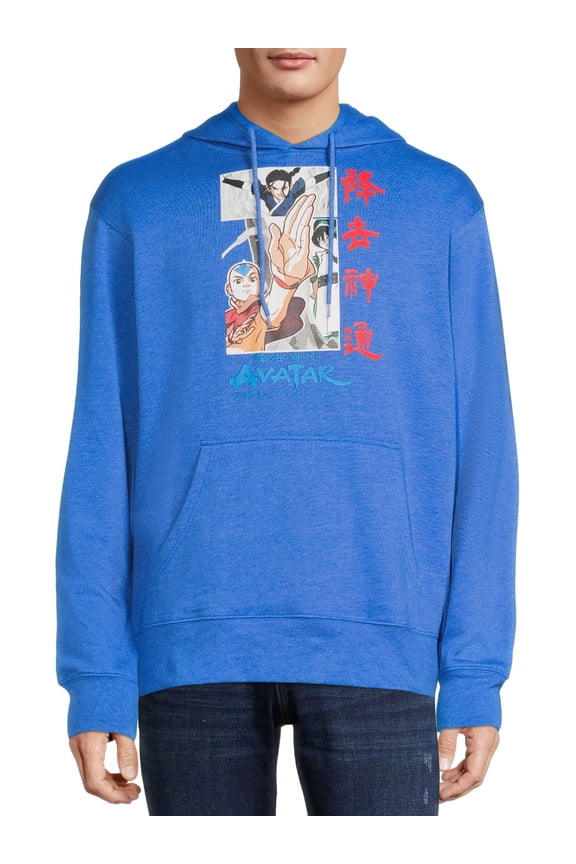 Nickelodeon Avatar the Last Airbender Men's & Big Men's Hoodie Sweatshirt, Sizes S-3XL