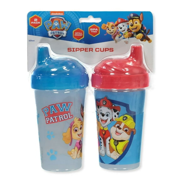 Nickelodeon Baby Boys' 2-Pack Paw Patrol Sipper Cup Set - blue/multi, one size