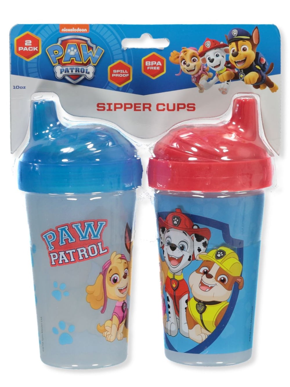 Paw Patrol Pop-up Straw Sipper Cup (2PK)