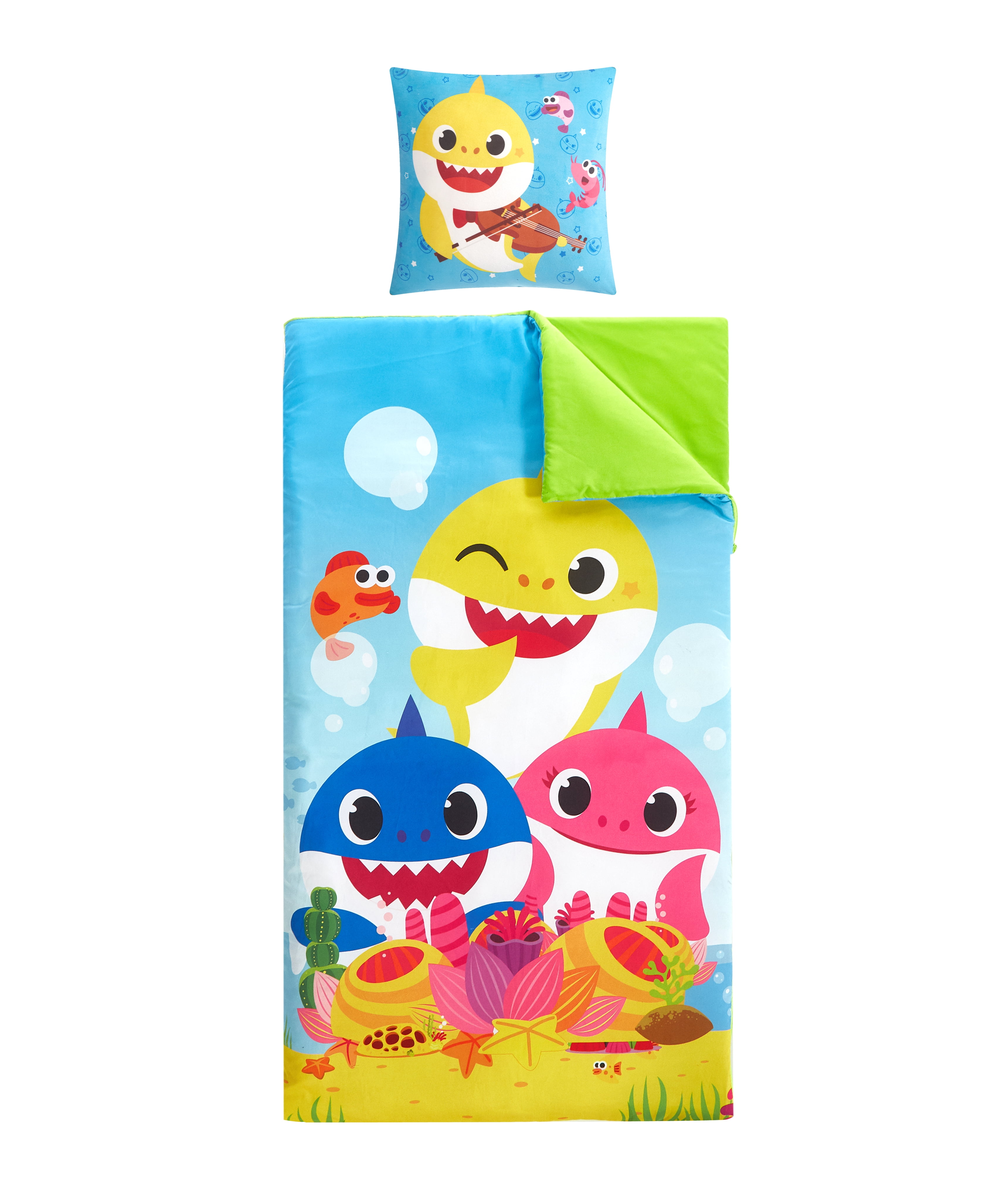 Nickelodeon Baby Shark Doo Doo Doo Slumber Bag with Pillow
