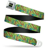 Nickelodeon Belt, Seatbelt Buckle Belt, Teenage Mutant Ninja Turtles