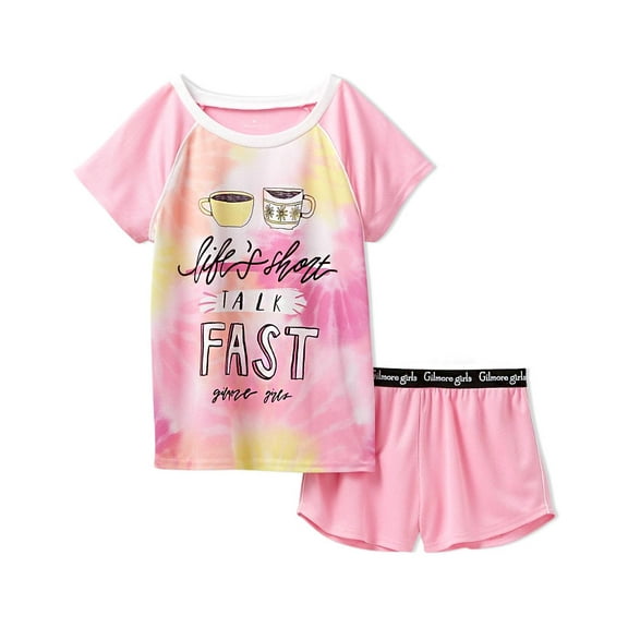 Nickelodeon Big Girls Two-Piece Pajama Set Female 6-12, Gilmore Girls, Size: 8