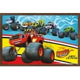 thumbnail image 1 of Nickelodeon Blaze and the Monster Machines Wall Poster, 14.725" x 22.375", Framed, 1 of 5