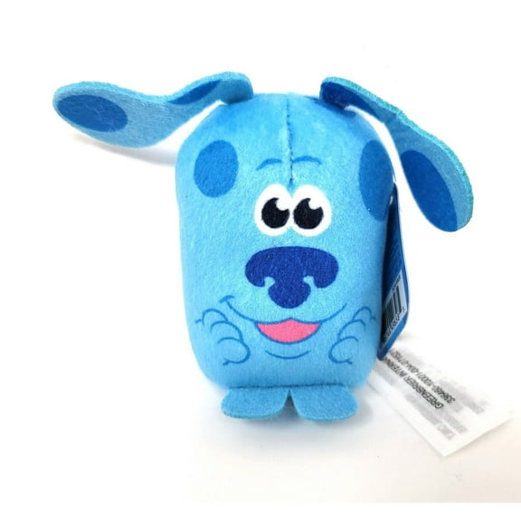 Nickelodeon Blue's Clues & You Blue 3" Mini Plush Handheld Stuffed Animal Toy (BONUS ONE FUN CHOPS)