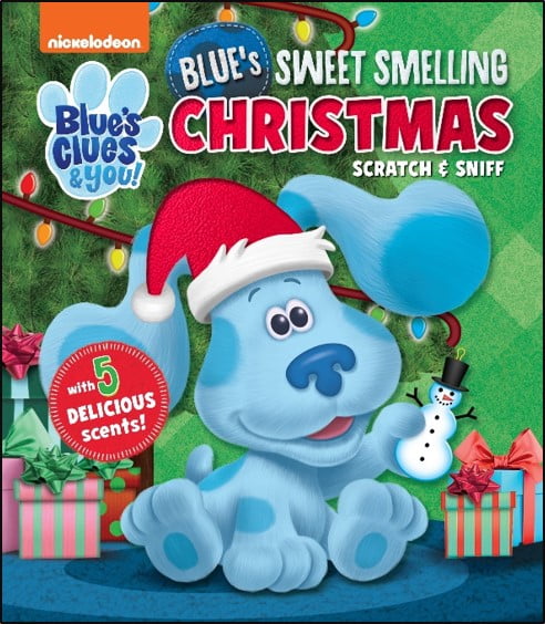 Nickelodeon Blue's Clues and You!: Blue's Sweet-Smelling Christmas (Board Book)