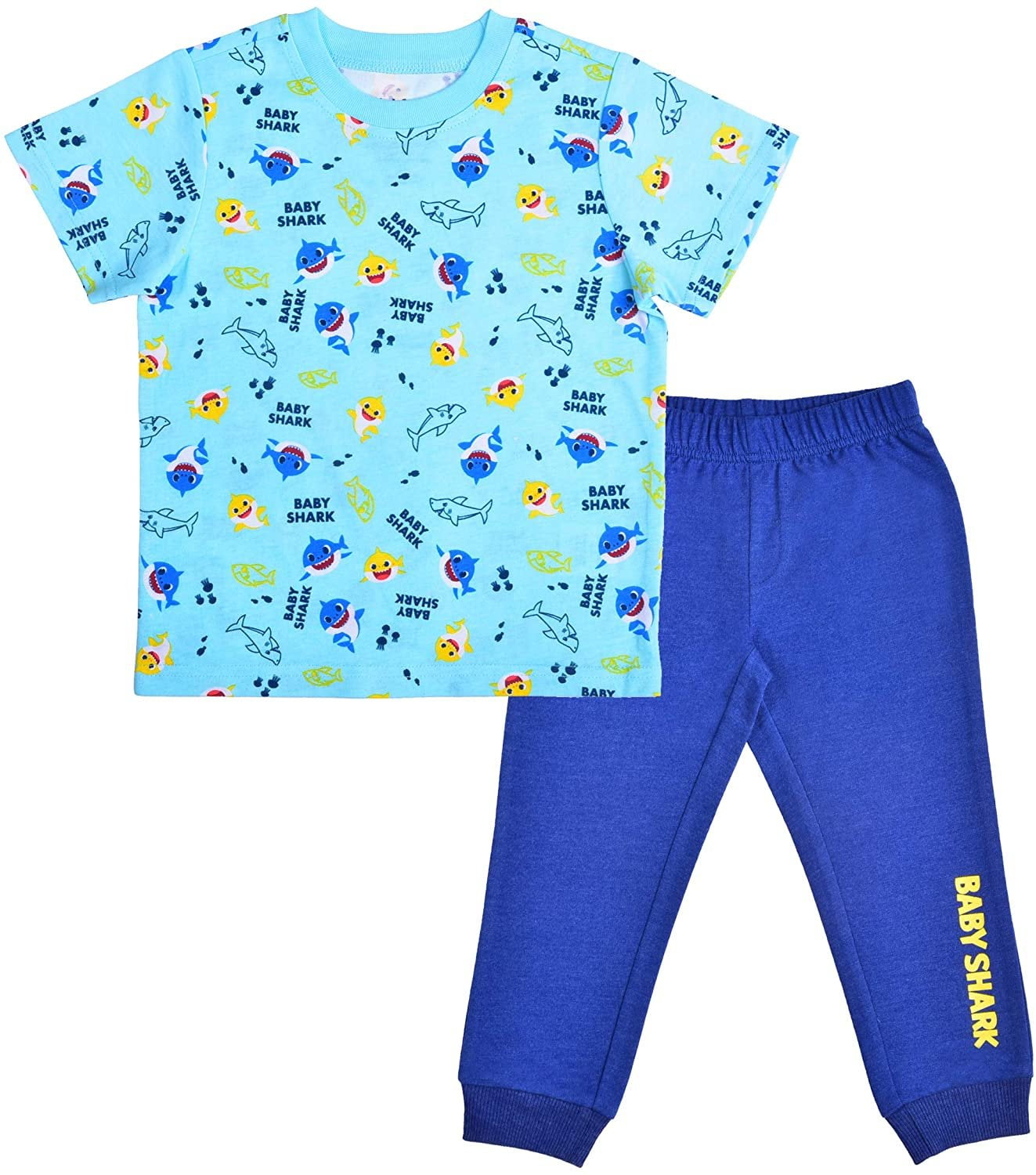 Baby Shark Boys' 3-Pack Training Pants & Chart Set - blue/multi, 4t  (Toddler)
