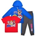 thumbnail image 1 of Nickelodeon Boy's 3 Pack Paw Patrol Tee, Zip Hoodie and Jogger Pant Set, 1 of 7