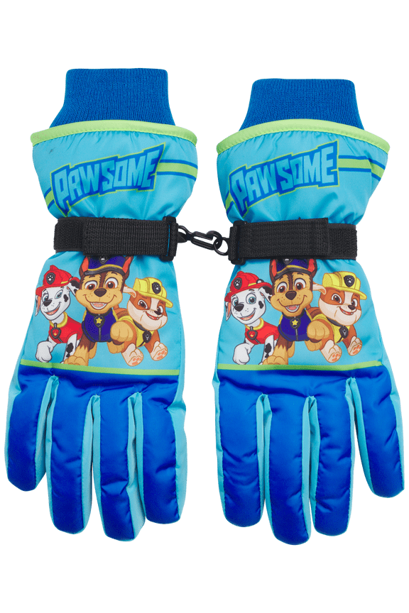 Boys' Paw Patrol Ski Gloves - Marshall, Chase, Rubble Ski Gloves or Mittens (2T-7)