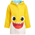 thumbnail image 1 of Nickelodeon Boys' Rain Jacket - Hooded Slicker Shell Raincoat: Baby Shark, Paw Patrol (Size: 4-7), 1 of 7
