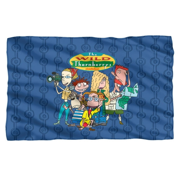 Nickelodeon Brand Blanket, 36"x58" The Family Fleece Blanket