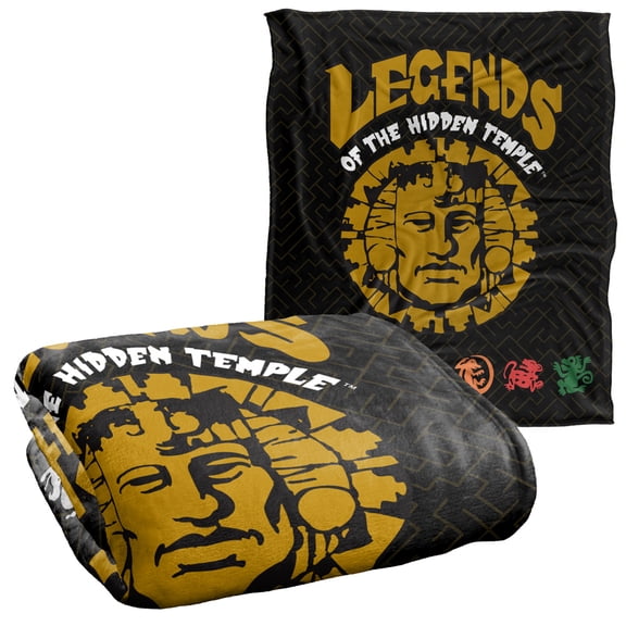 Nickelodeon Brand Blanket, 50"x60" Team Logos Silky Touch Super Soft Throw Blanket