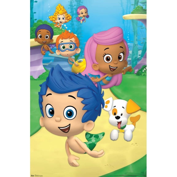 Nickelodeon Bubble Guppies - Group Wall Poster, 14.725" x 22.375"