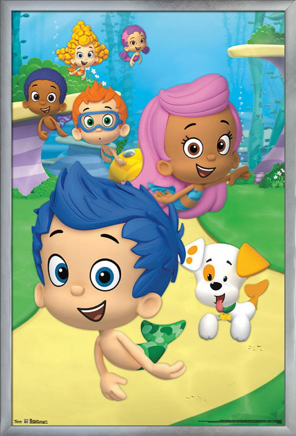 Nickelodeon Bubble Guppies - Group Wall Poster, 22.375\, image size:1020x1500