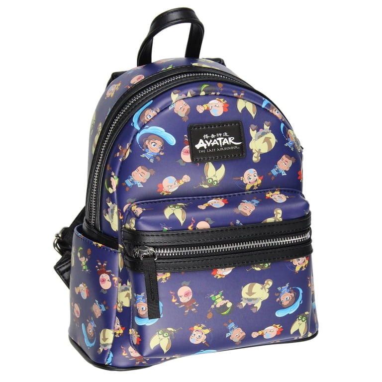 Loungefly Nickelodeon Avatar the Last Airbender Mini-Backpack Avatar: The Last Airbender All-Over Print Square Mini Backpack main image 3
