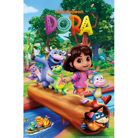 Nickelodeon Dora The Explorer (2024) - Key Art Wall Poster, 22.375" x 34"