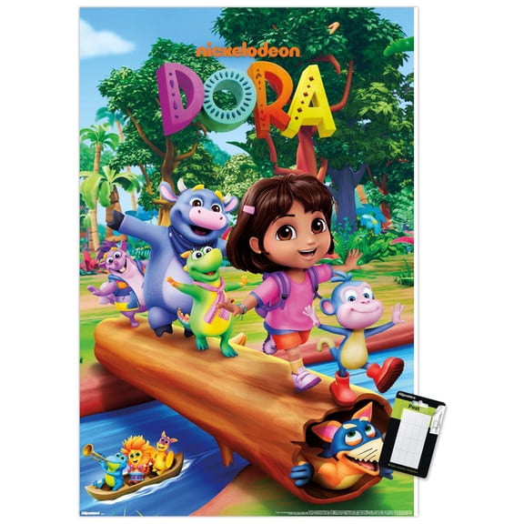 Nickelodeon Dora The Explorer (2024) - Key Art Wall Poster, 22.375" x 34"