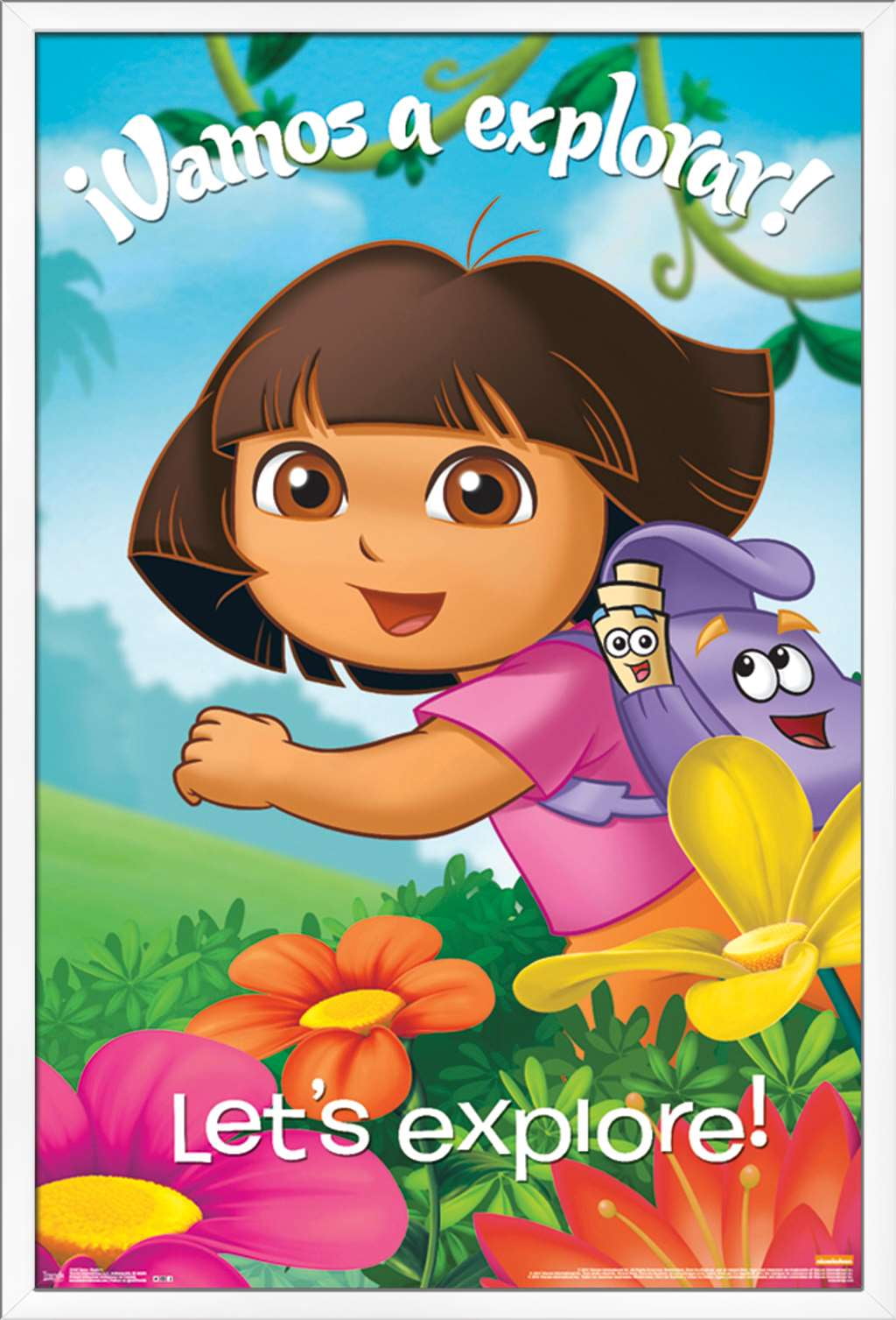 Nickelodeon Dora The Explorer Explore Wall Poster, 22.375" x 34