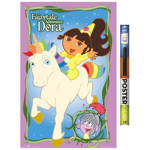 Nickelodeon Dora The Explorer - Fairytale Wall Poster, 22.375" x 34"
