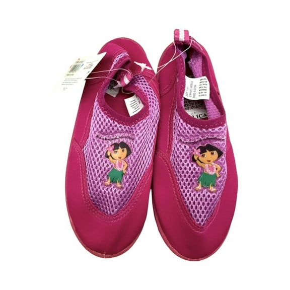 Nickelodeon Dora The Explorer Girl's Aquasox Size 13/1