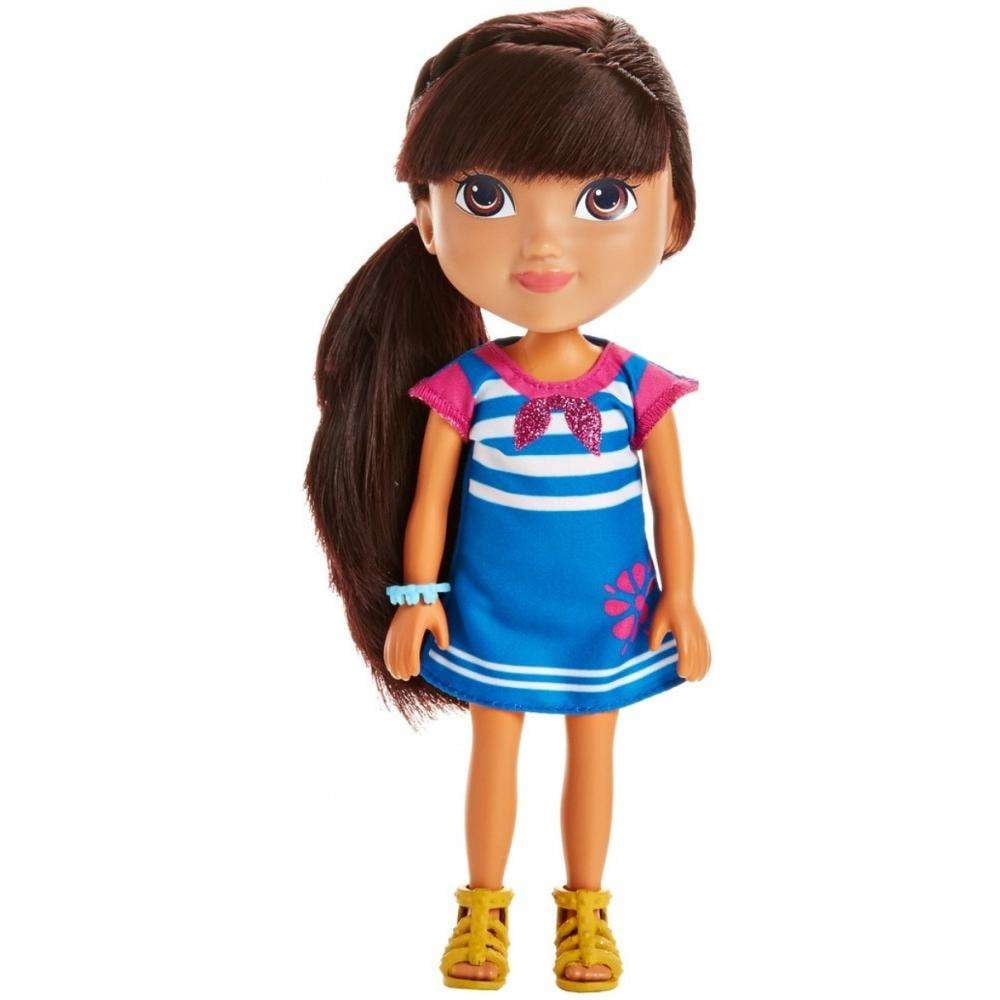 dora♡ TY Beanie Baby - DORA the Explorer (yarn Hair Version) (7.5