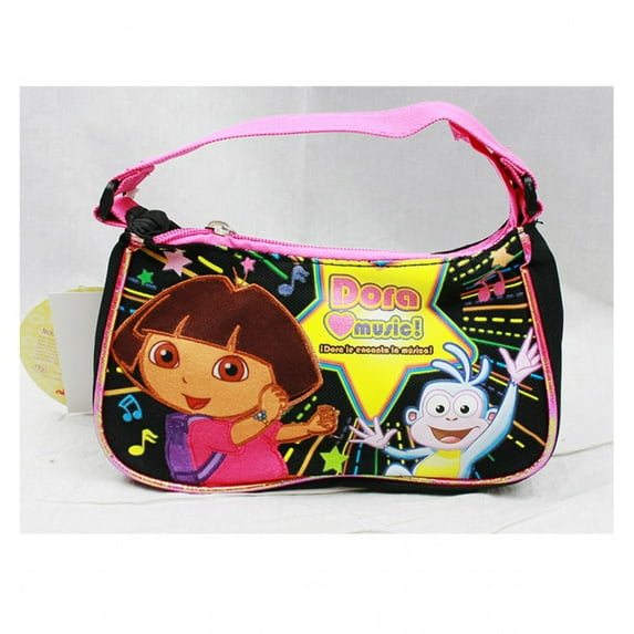 Nickelodeon Dora the Explorer Love Music Black Handbag for kids/Girls