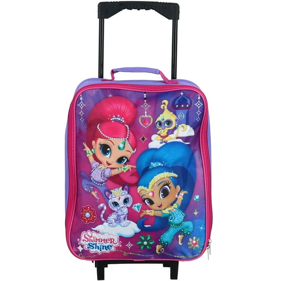 Nickelodeon Girl's Shimmer and Shine Rolling Luggage