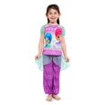 thumbnail image 1 of Nickelodeon Girls' Big Shimmer and Shine 2-Piece Pajama Set, Amethyst, 8, 1 of 1