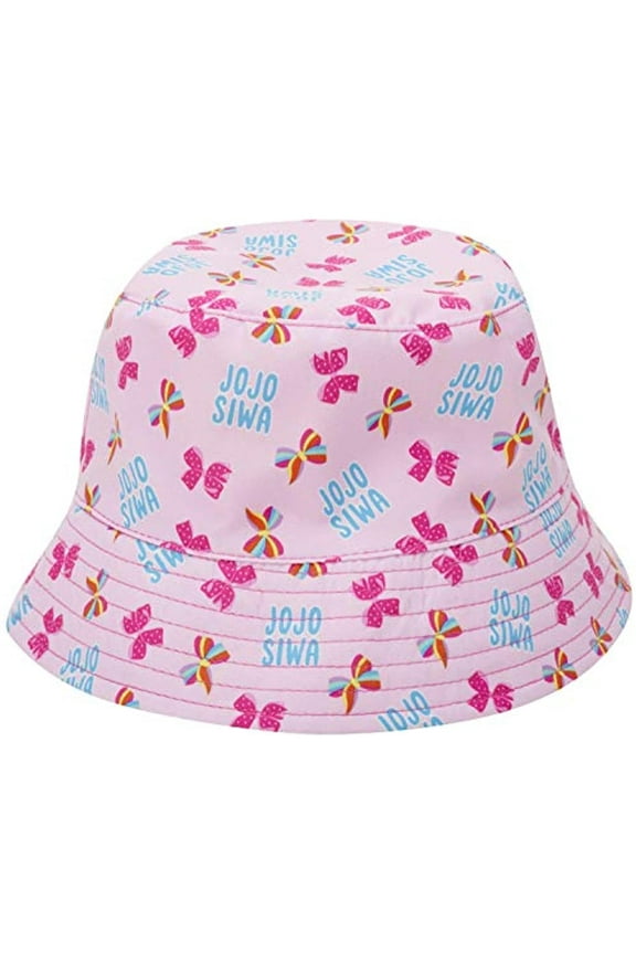 Nickelodeon Girls’ JoJo Siwa Bucket Hat – Reversible Sun Hat (Ages: 3-6)