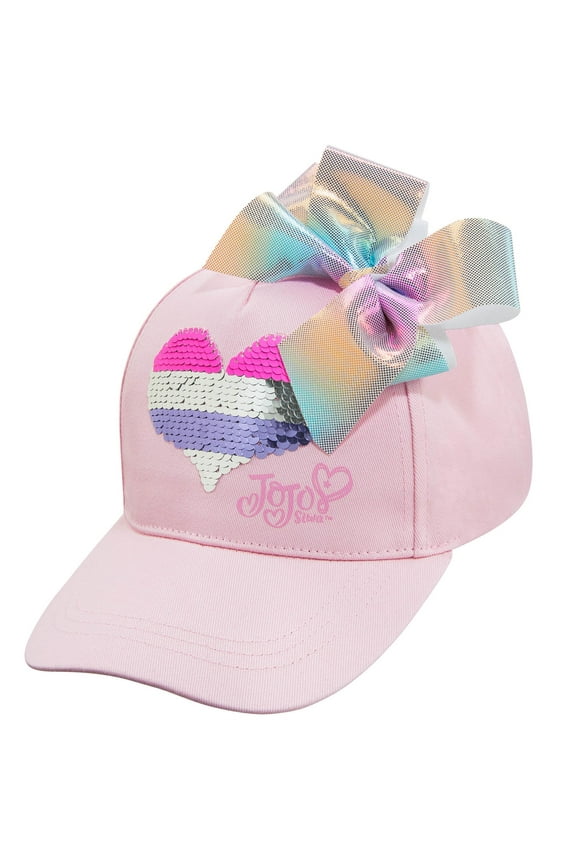 Girls JoJo Siwa Pink Baseball Cap Hat - Age 4-7