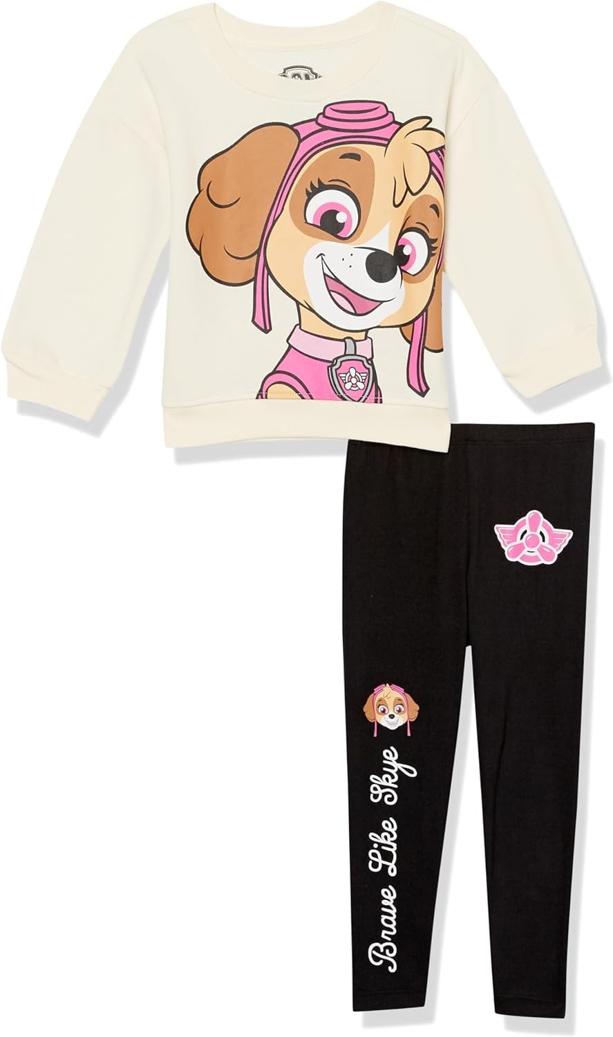 Nickelodeon Girls Paw Patrol Skye Pullover Sweatshirt & Leggings Set - Toddler Girls Sizes 2T-5T