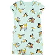 Nickelodeon Girls Rugrats T-Shirt Dress- Little and Big Girls Sizes 4-16