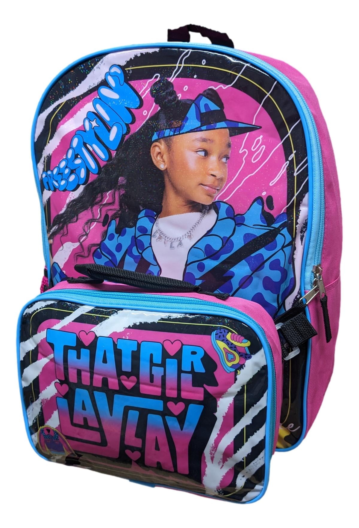 NICKELODEON Girls That Girl Lay Lay 2-Piece Backpack Lunchbox Set
