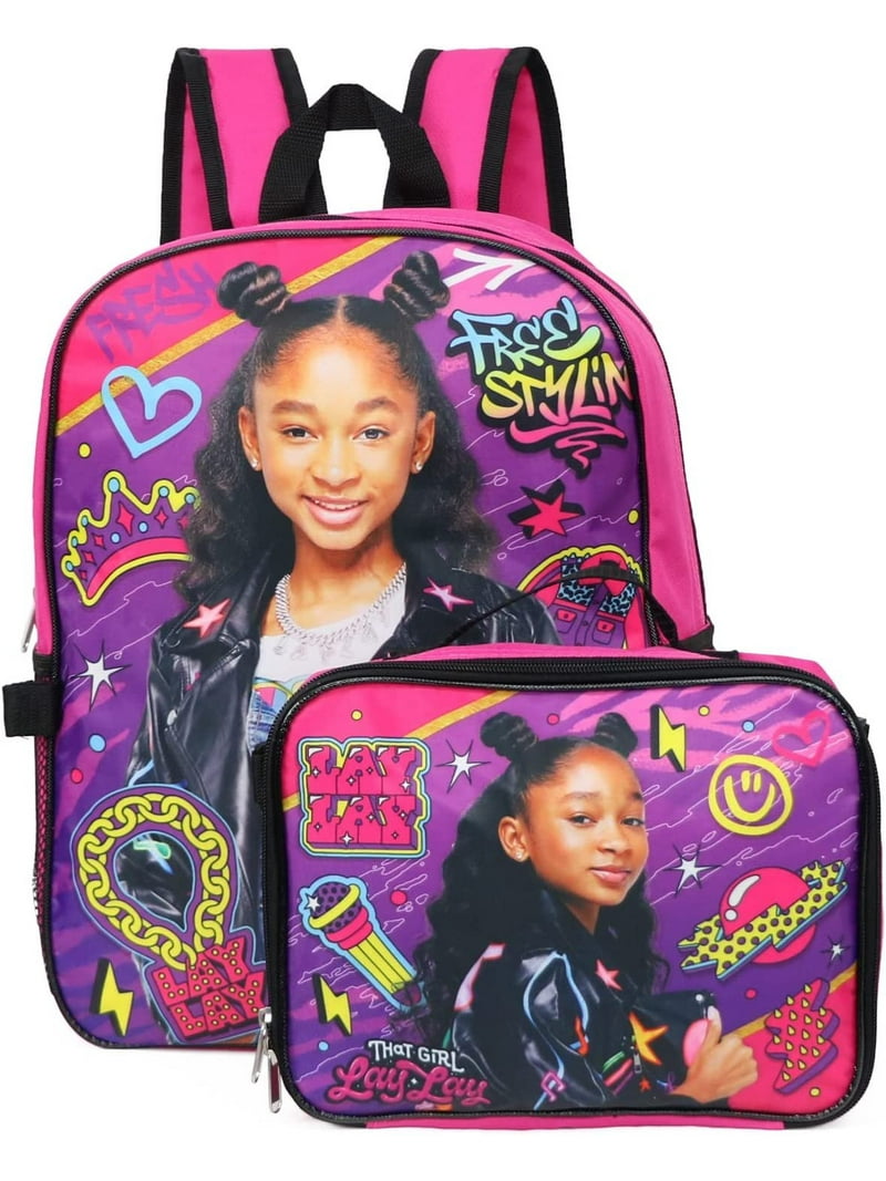 Nickelodeon That Girl Lay Lay Kids Combo: 2-Piece Backpack & Non