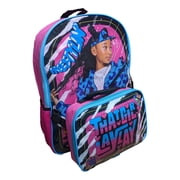 Nickelodeon Girls That Girl Lay Lay Full Size 16 Inch Backpack with Detachable Lunch Box