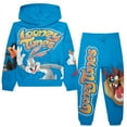 thumbnail image 1 of Looney Tunes Boys Hoodie and Jogger Pants 2-Piece Outfit Set- Boys Sizes 4-16, 1 of 6