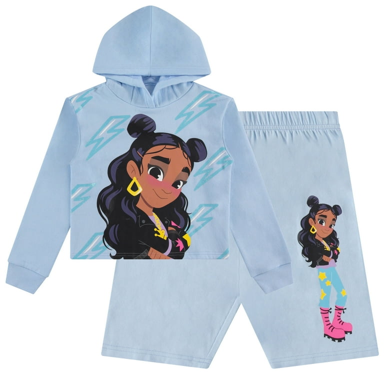 Nickelodeon Girls That Girl Lay Lay Pullover Hoodie and Jogger Sweatpants  Clothing Set - Little and Big Girl Sizes 4-16