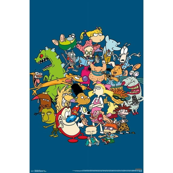 Nickelodeon Group Wall Poster, 22.375" x 34"