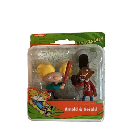 Nickelodeon~ Hey Arnold! ~ Arnold & Gerald Mini Figure 2 Pack