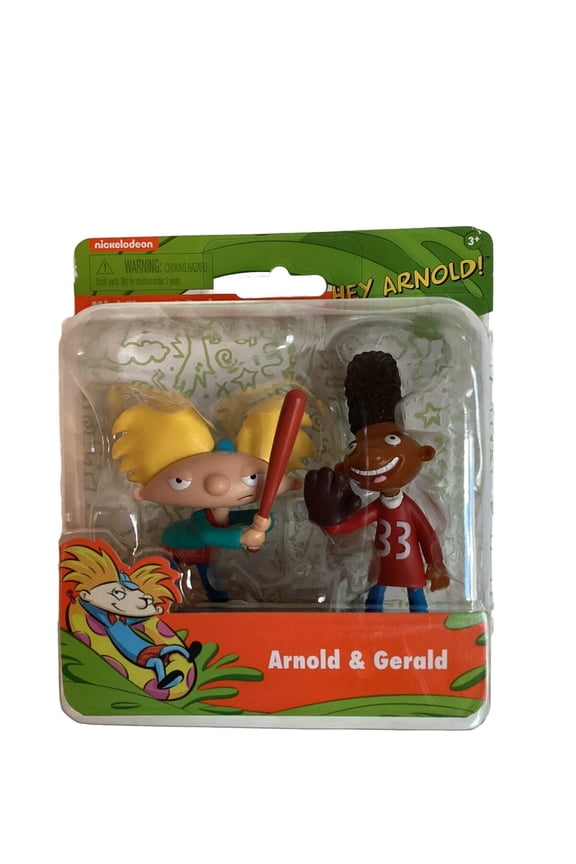 ~ Hey Arnold! ~ Arnold & Gerald Mini Figure 2 Pack