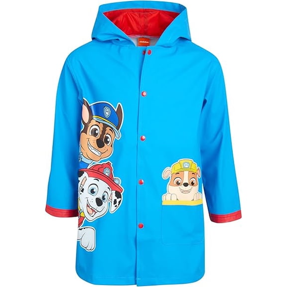 Nickelodeon Hooded Lightweight Waterproof Rain Coats (Boy's 4-7)