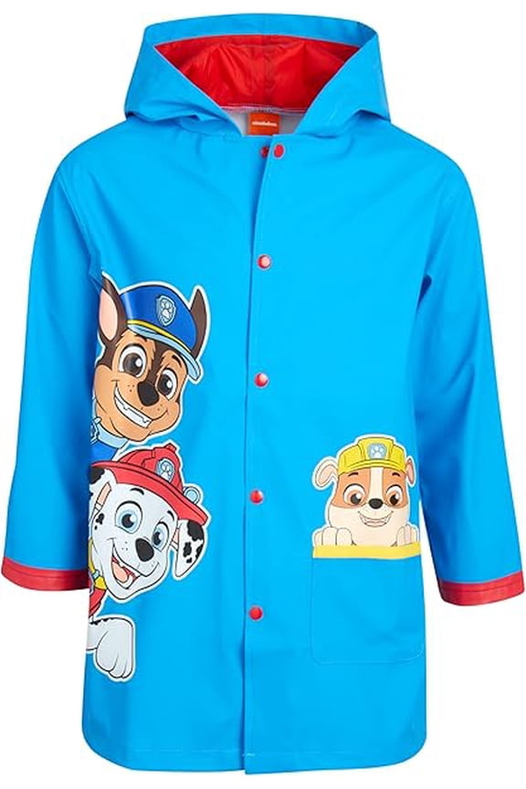 Hooded Lightweight Waterproof Rain Coats (Boy's 4-7)