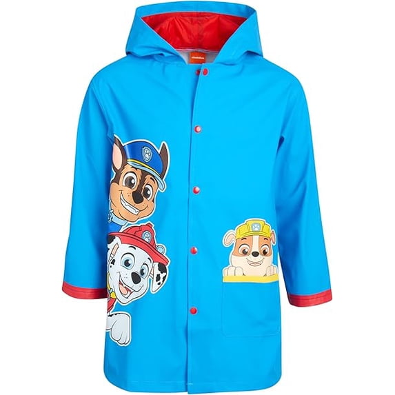 Nickelodeon Hooded Lightweight Waterproof Rain Coats (Boy's 4-7)