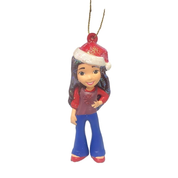 Nickelodeon ICarly Sparkly Santa Hat I Carly Christmas Ornament
