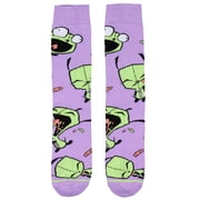 Invader Zim Gir Grr Space Athletic Mid-Calf Crew Socks For Men Women 1 Pair