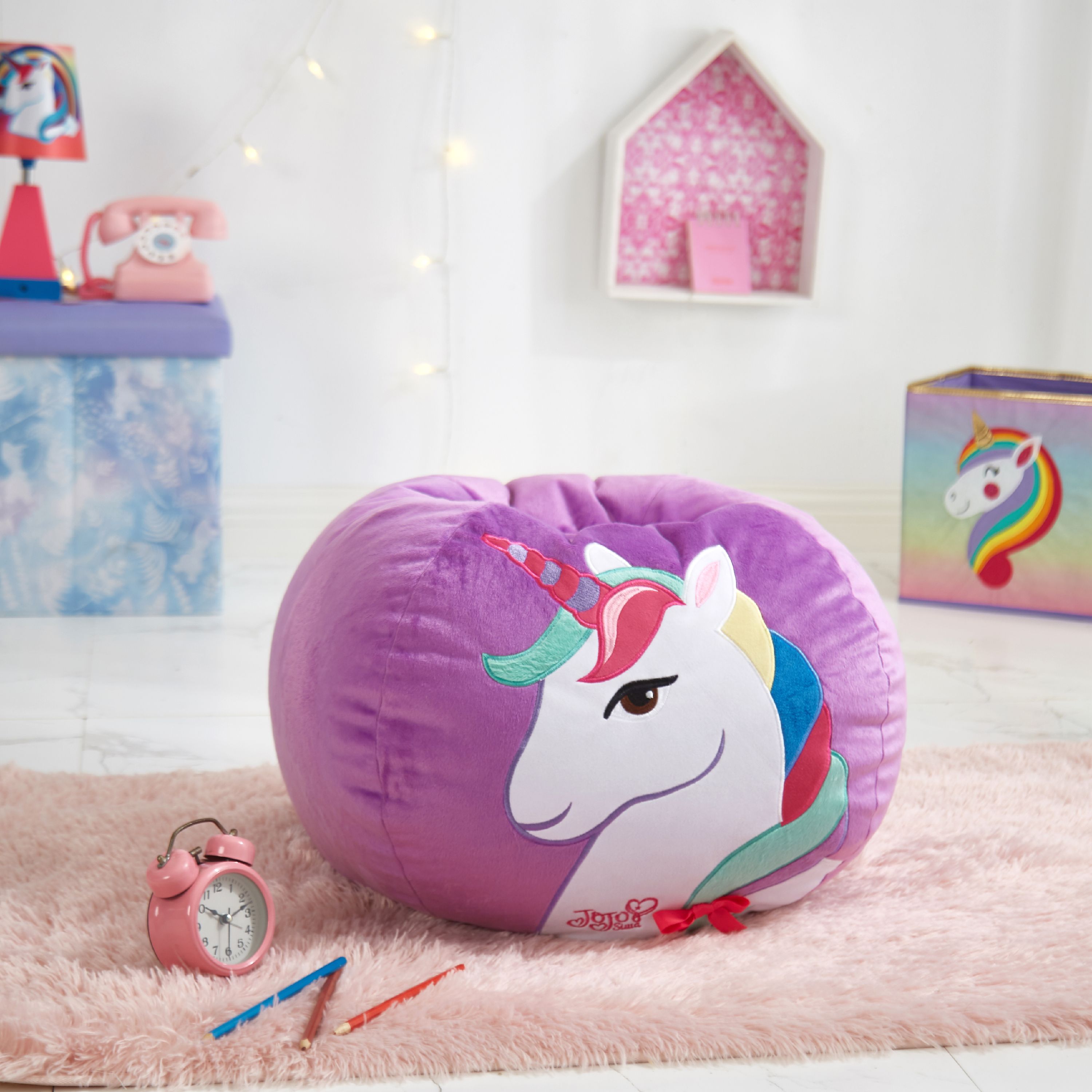 Jojo siwa unicorn bean shop bag chair